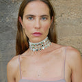 CHOKER ESCAMA PLATA - SACH ATELIER