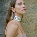 CHOKER ESCAMA PLATA - SACH ATELIER