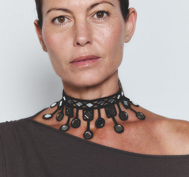 Choker Lluvia Caviar - SACH ATELIER