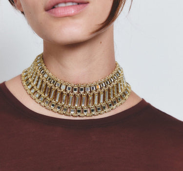 Choker Pleyone oro - SACH ATELIER