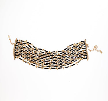 CHOKER REVERSIBLE EUNICE CAVIAR - SACH ATELIER